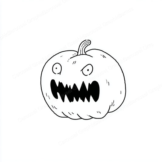 Jack-O-Lantern Vector Graphic preview