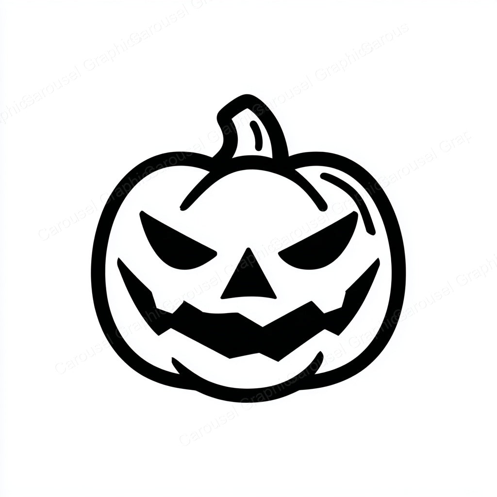 Jack-O-Lantern Vector Graphic preview