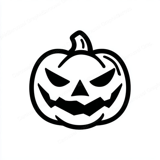 Jack-O-Lantern Vector Graphic preview