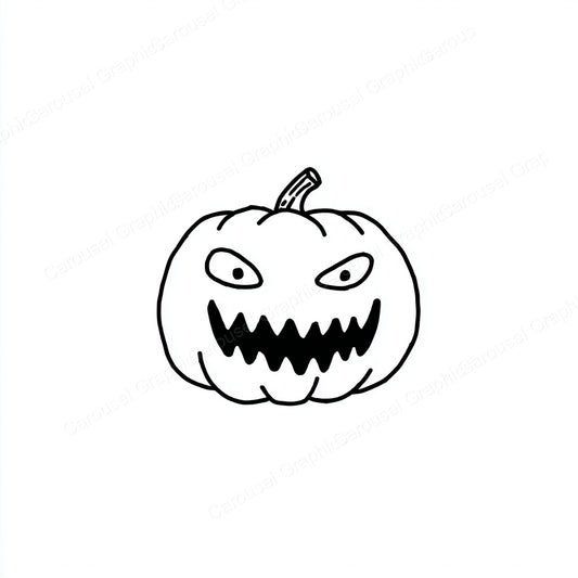Jack-O-Lantern Vector Graphic preview