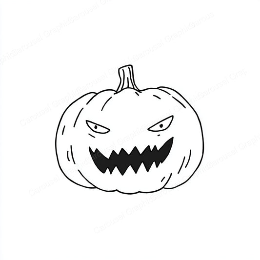 Jack-O-Lantern Vector Graphic preview
