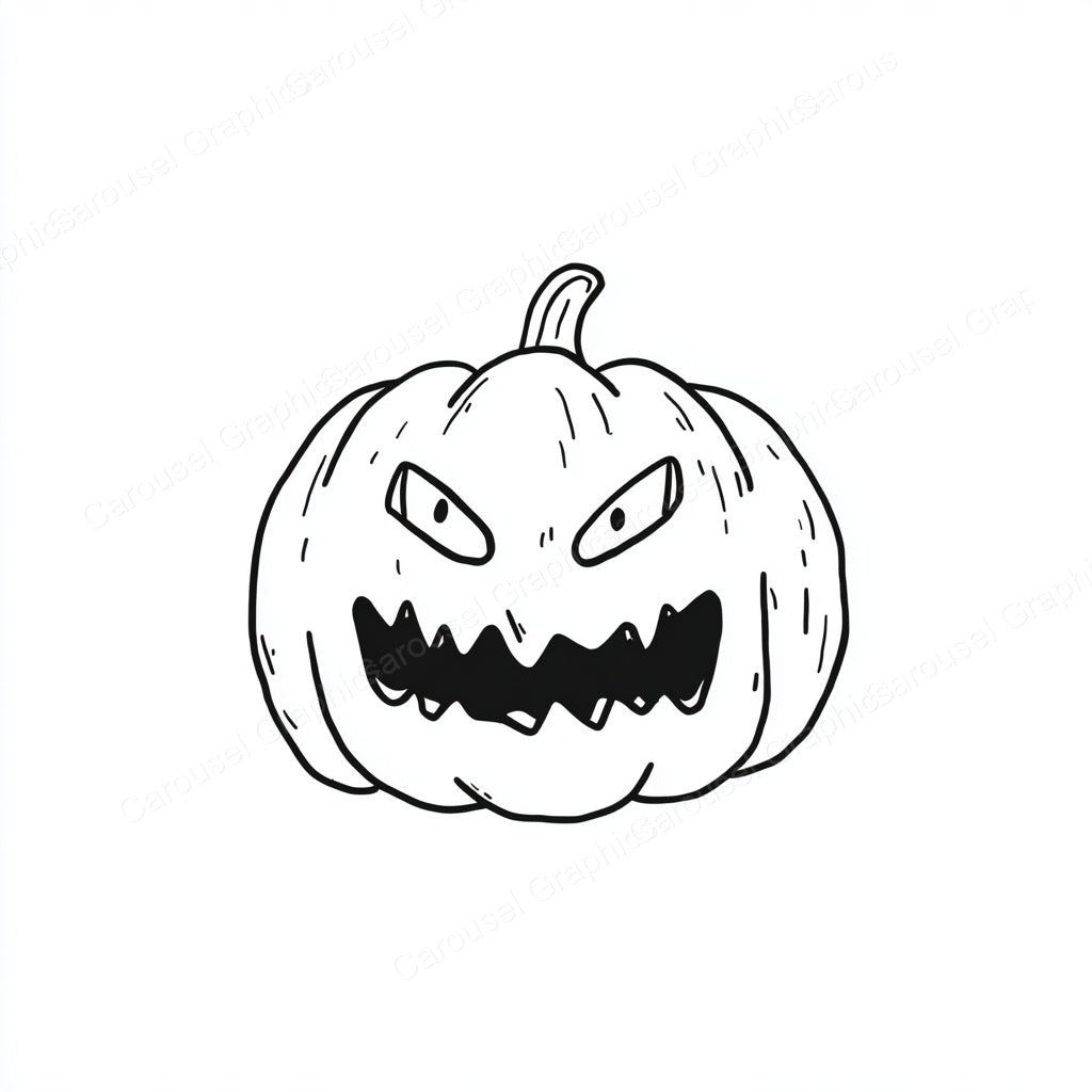 Jack-O-Lantern Vector Graphic preview