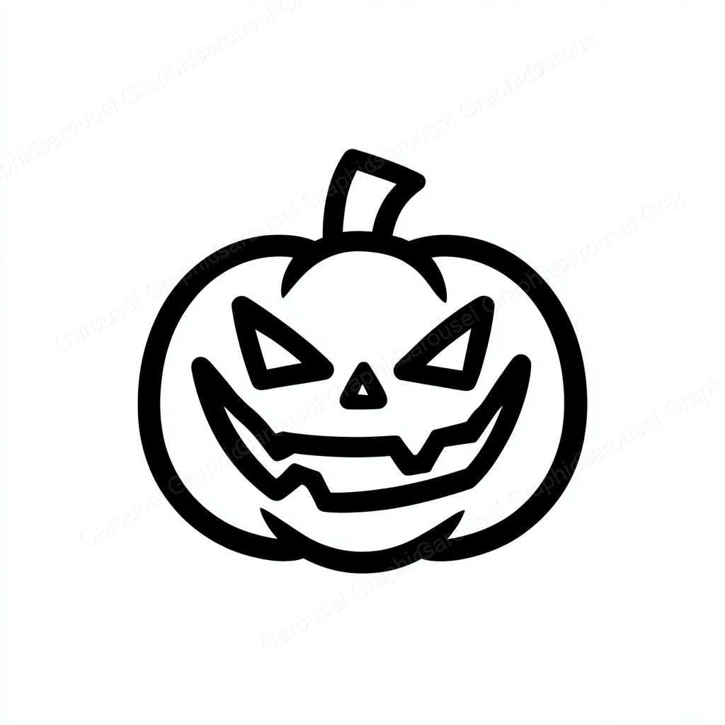 Jack-O-Lantern Vector Graphic preview