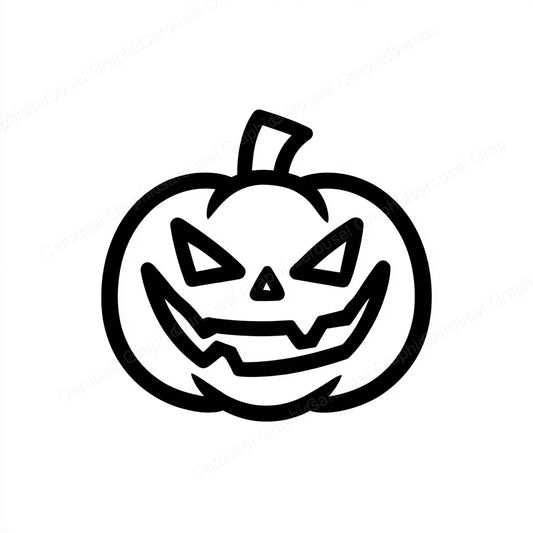 Jack-O-Lantern Vector Graphic preview