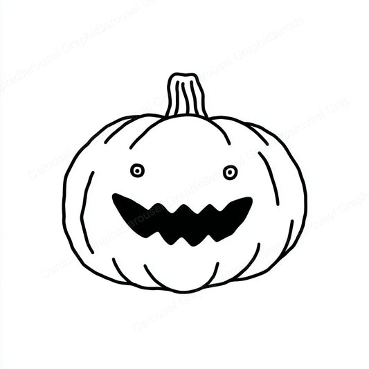 Jack-O-Lantern Vector Graphic preview