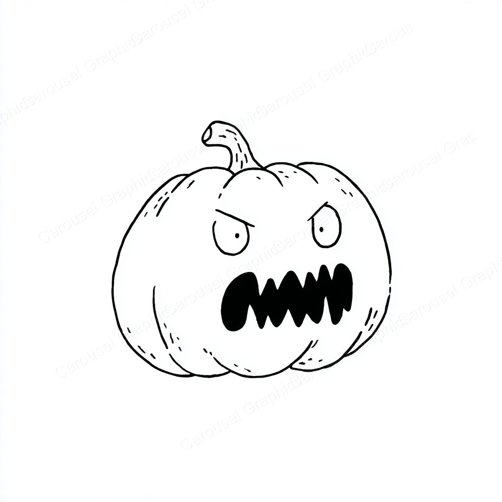 Jack-O-Lantern Vector Graphic preview