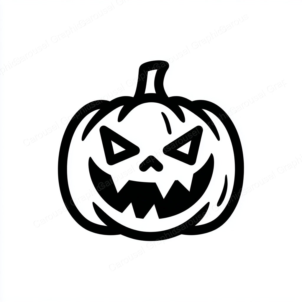 Jack-O-Lantern Vector Graphic preview
