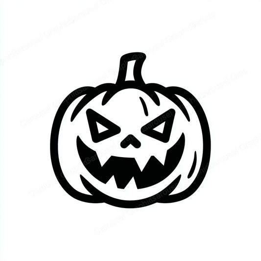 Jack-O-Lantern Vector Graphic preview