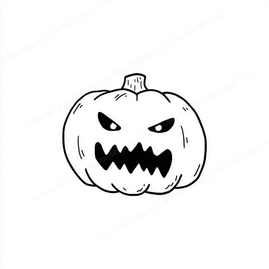 Jack-O-Lantern Vector Graphic preview