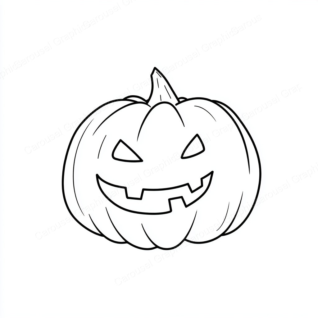Jack-O-Lantern Vector Graphic preview