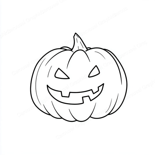 Jack-O-Lantern Vector Graphic preview