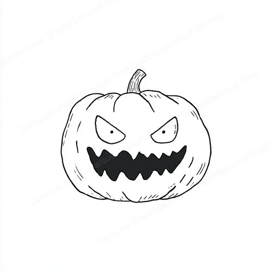 Jack-O-Lantern Vector Graphic preview