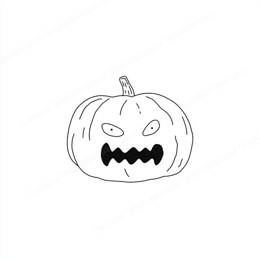 Jack-O-Lantern Vector Graphic preview