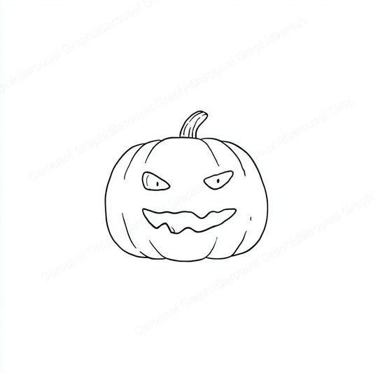 Jack-O-Lantern Vector Graphic preview