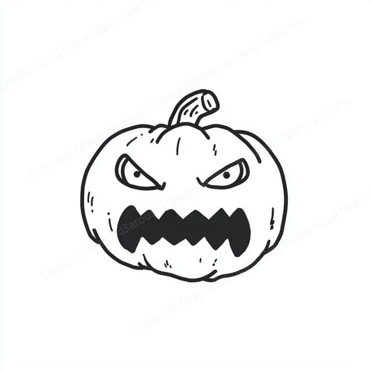 Jack-O-Lantern Vector Graphic preview