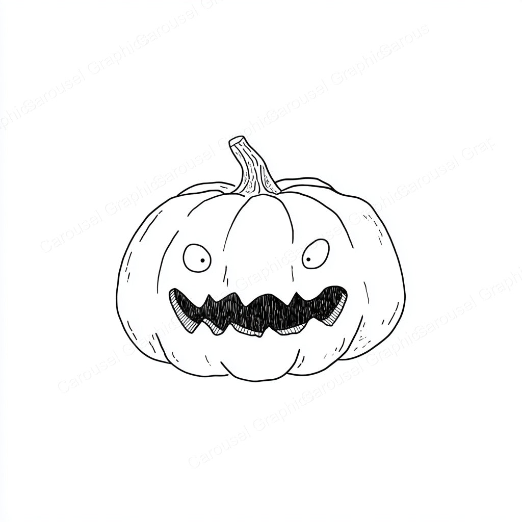 Jack-O-Lantern Vector Graphic preview