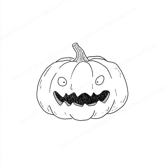 Jack-O-Lantern Vector Graphic preview