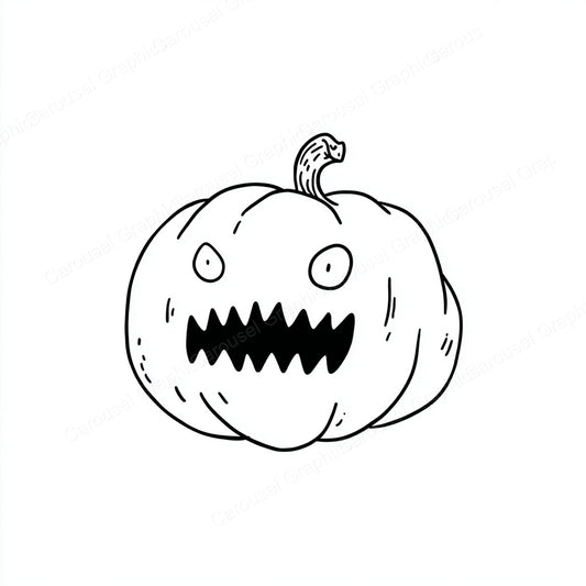 Jack-O-Lantern Vector Graphic preview