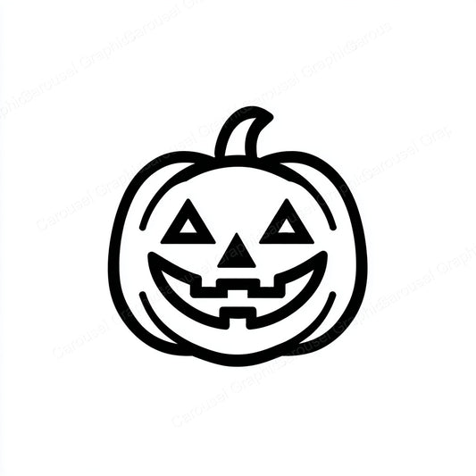 Jack-O-Lantern Vector Graphic preview