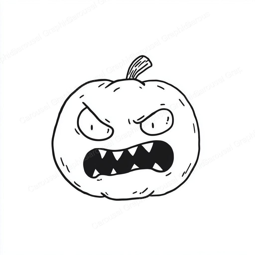Jack-O-Lantern Vector Graphic preview