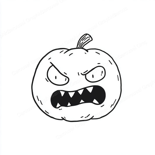 Jack-O-Lantern Vector Graphic preview