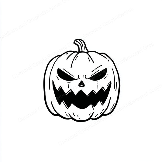 Jack-O-Lantern Vector Graphic preview