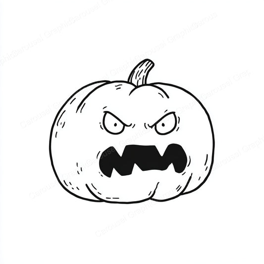 Jack-O-Lantern Vector Graphic preview