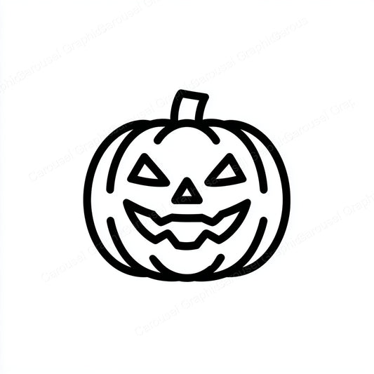 Jack-O-Lantern Vector Graphic preview