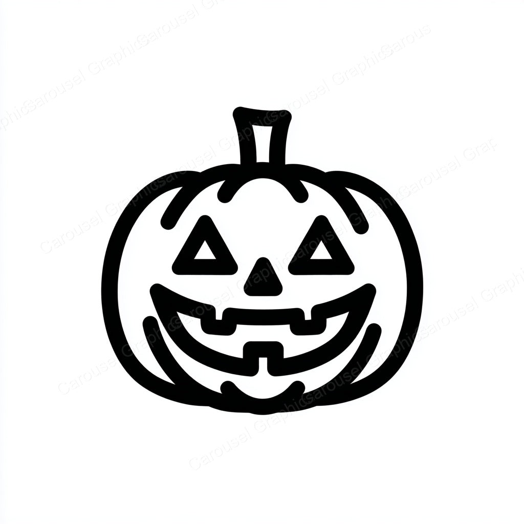 Jack-O-Lantern Vector Graphic preview