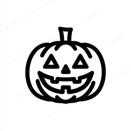 Jack-O-Lantern Vector Graphic preview
