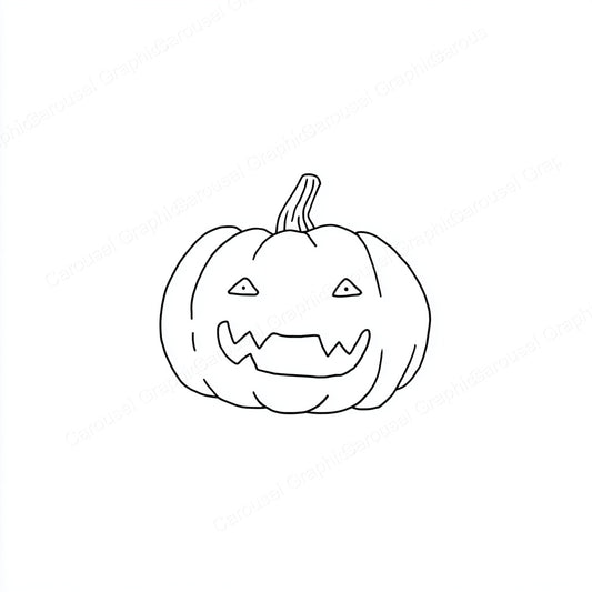 Jack-O-Lantern Vector Graphic preview