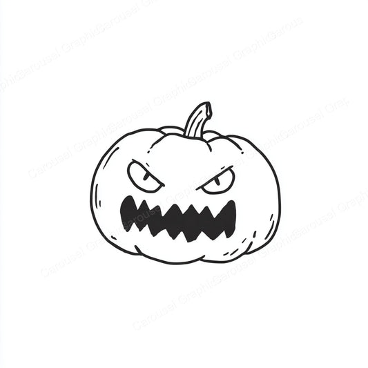 Jack-O-Lantern Vector Graphic preview
