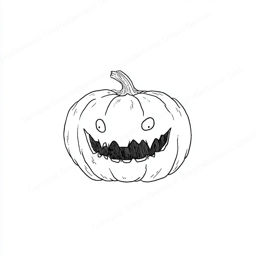 Jack-O-Lantern Vector Graphic preview