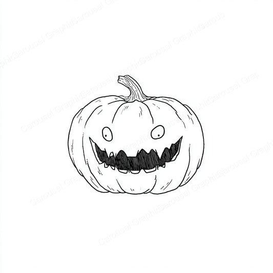 Jack-O-Lantern Vector Graphic preview