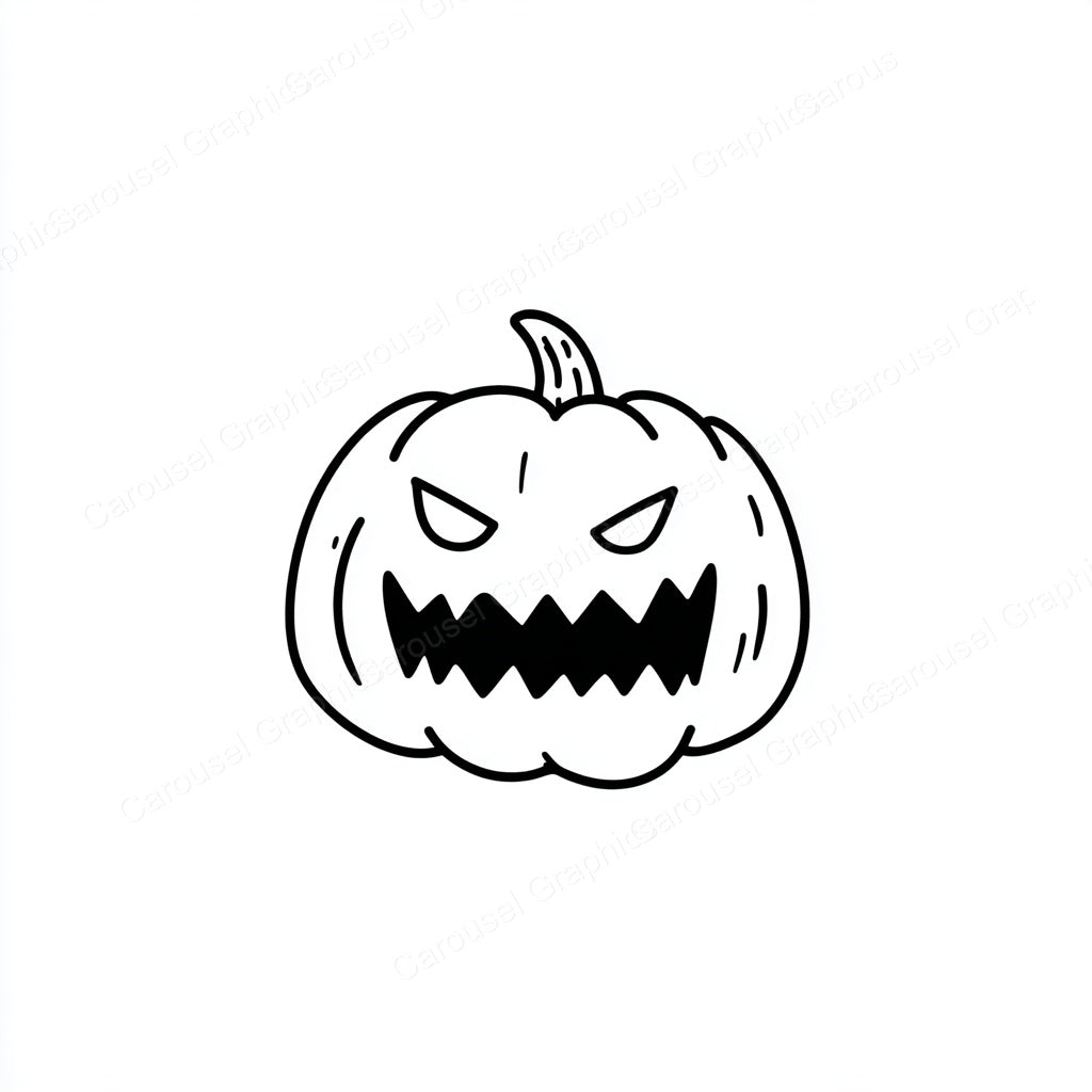 Jack-O-Lantern Vector Graphic preview