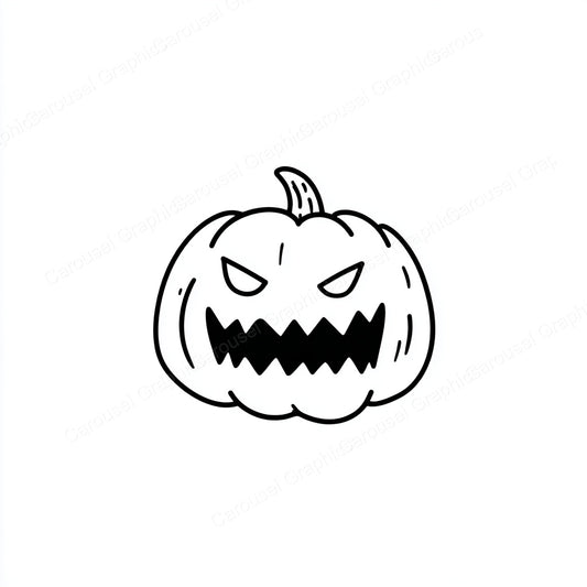 Jack-O-Lantern Vector Graphic preview