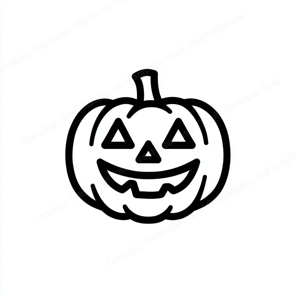 Jack-O-Lantern Vector Graphic preview