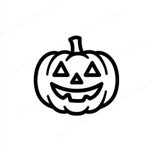 Jack-O-Lantern Vector Graphic preview