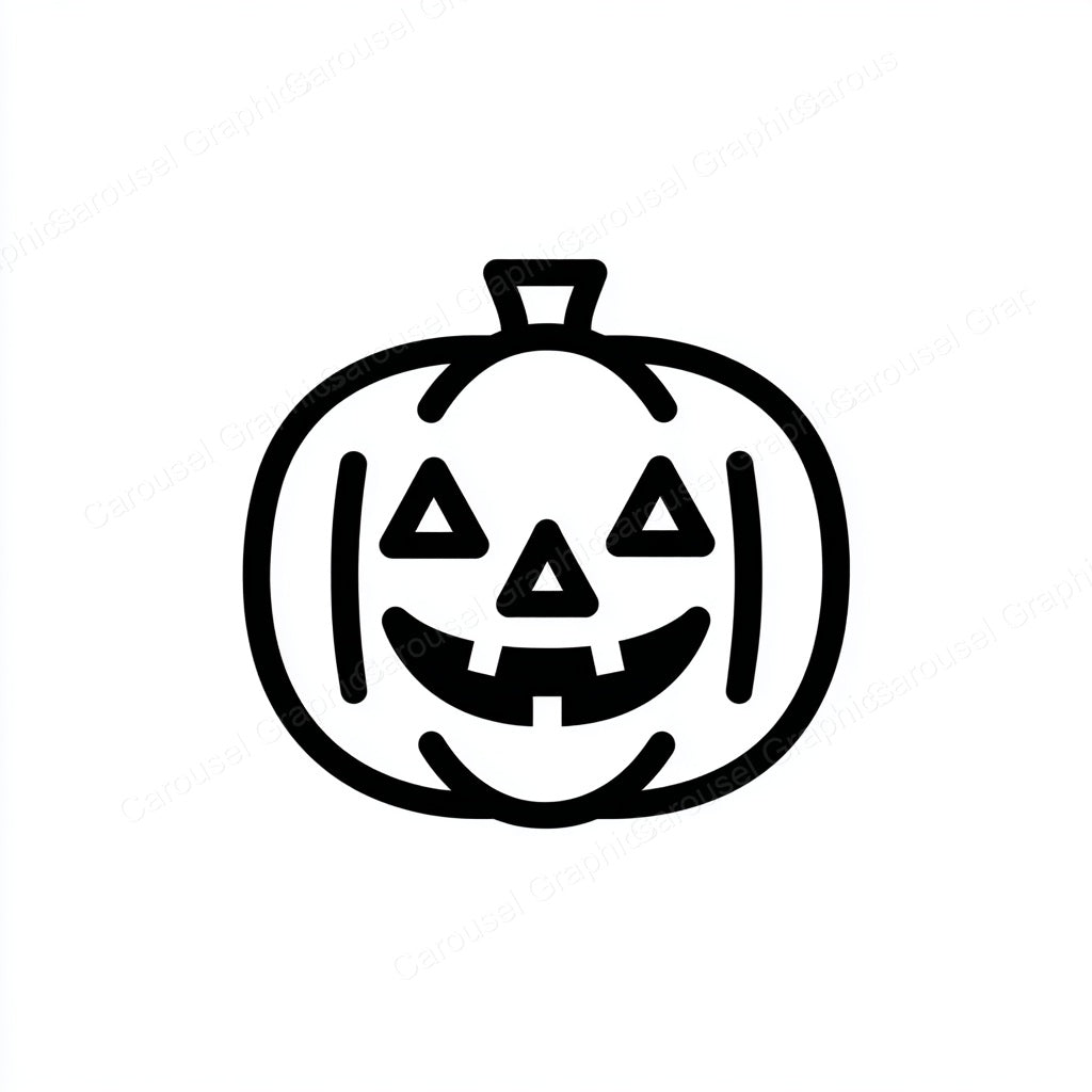 Jack-O-Lantern Vector Graphic preview