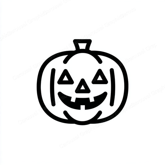 Jack-O-Lantern Vector Graphic preview