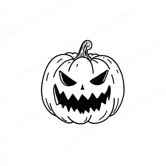 Jack-O-Lantern Vector Graphic preview
