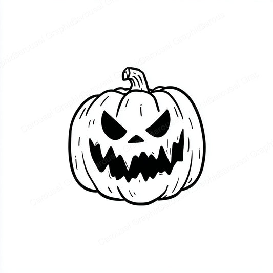Jack-O-Lantern Vector Graphic preview