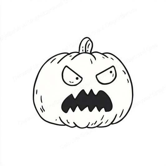 Jack-O-Lantern Vector Graphic preview
