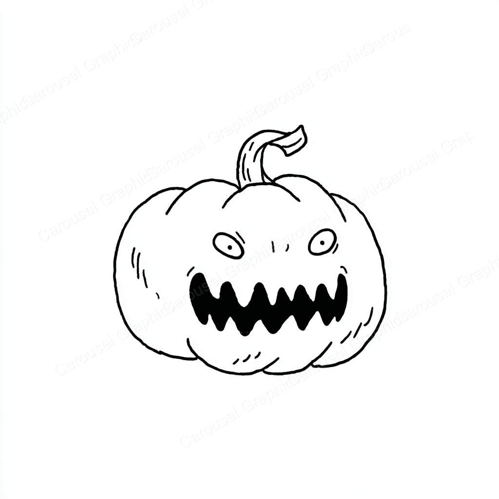 Jack-O-Lantern Vector Graphic preview