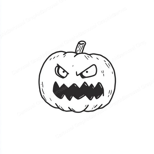 Jack-O-Lantern Vector Graphic preview