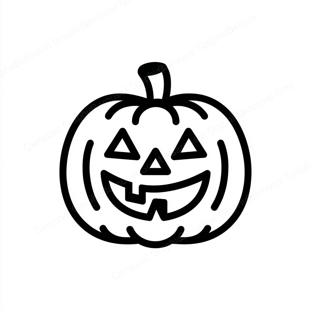 Jack-O-Lantern Vector Graphic preview