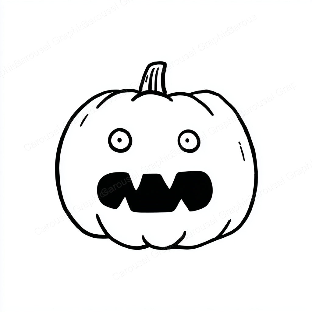 Jack-O-Lantern Vector Graphic preview