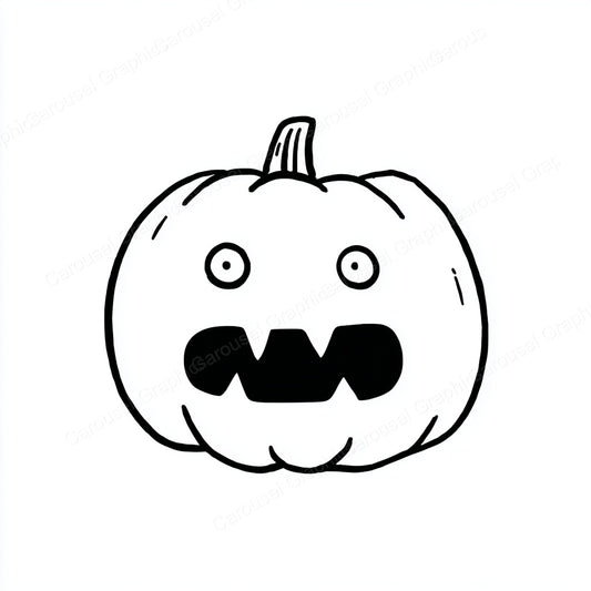 Jack-O-Lantern Vector Graphic preview