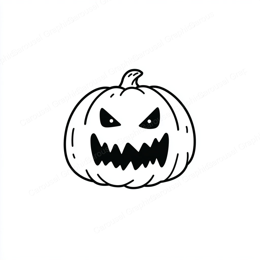 Jack-O-Lantern Vector Graphic preview