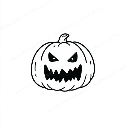 Jack-O-Lantern Vector Graphic preview